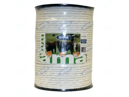 Leitfähiges Seil Ø 8 mm, 6 Adern Ø 0,20 mm, Länge 200 m