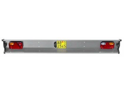 Halogen-Lichtleiste 12V, Länge 1800 mm, 7 m Kabel, 7-poliger Stecker