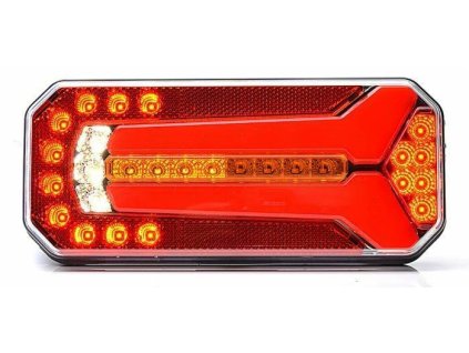 Multifunktionales LED-Rücklicht 12-24V mit beweglicher Anzeige