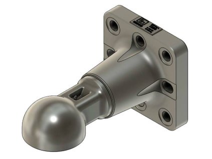 Kugelzugöse  80mm - Drehbar mit Flansch