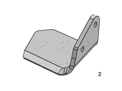 Flügelblatt rechts, Kongskilde Typ 7204027031