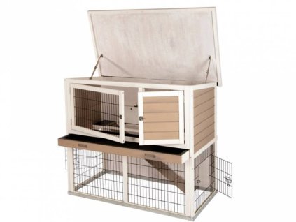 Kaninchenstall mit Auslauf KERBL LUCKY 115x65x100 cm