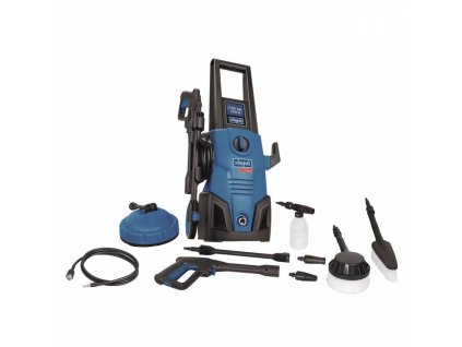 Scheppach HCE 1600 elektrischer Hochdruckreiniger 135 bar mit Zubehör