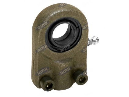 Gelenkkopf 16 mm mit Gewinde  und Schmiernippel 14x1,5