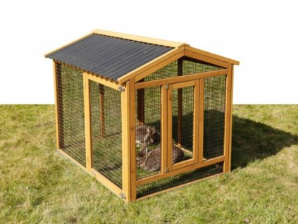 Gehege für Kaninchen, Nagetiere KERBL 115x85x90 cm