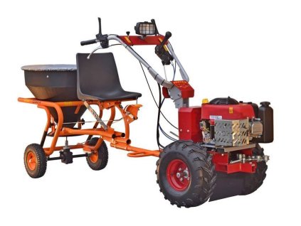 Salz- und Granulatdüngerstreuer KRH 03 mit Sitz