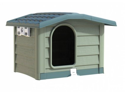 Hundehütte Bungalow groß 110x94x77cm