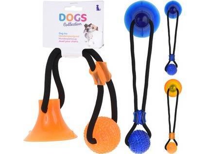 Hundespielzeug BALL MIT LAN 40 x 10,5 x 10,5 cm, PH Farbenmix