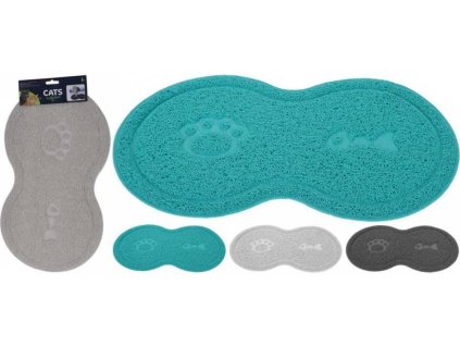 ANTIRUTSCHMATTE UNTER SCHÜSSELN 46X26CM MIX FARBEN