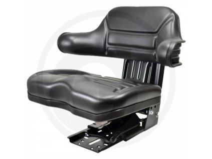 Mechanisch gefederter Sitz für optimalen Komfort und Stabilität.