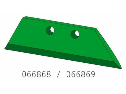 Vorhandblatt - links