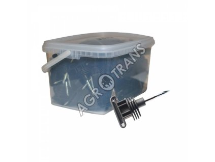 Isolator für Iruvis Zaun für Band bis zu 40mm, Eimer 100St.