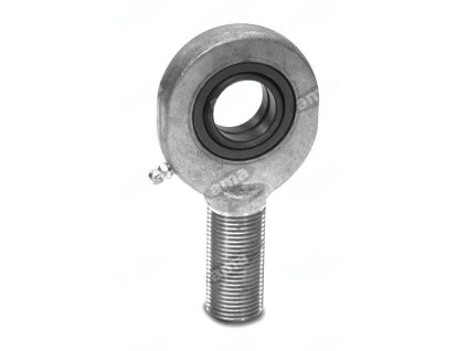 Gelenkkopf 8 mm mit Außengewinde  und Schmiernippel M8x1,25