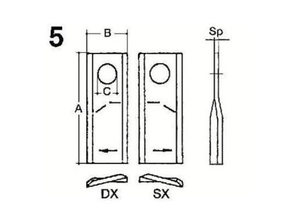 Rotorblätter, links