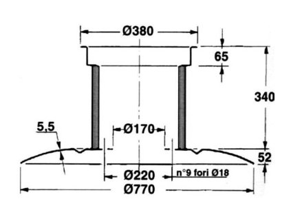 Drehtrommel Typ PZ/165 Tamburo