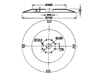 Drehtrommel Typ Galfre/165