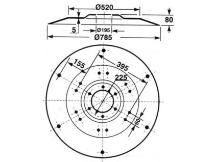 Drehtrommel Typ Fella 167/TR- 1,67m