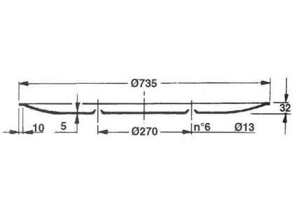 Gleitplatte Typ Galfre 165