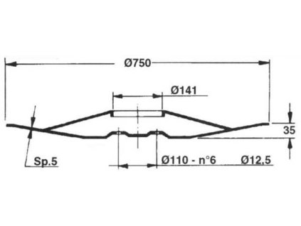 Kufenplatte Typ Claas 165