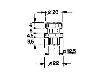 Messerbolzen Typ PZ 185