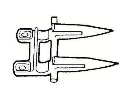 New Holland  Doppelfingr, original Nr. 379720930