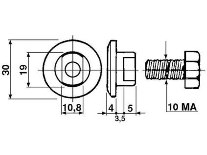 Messerbolzen Typ BCS, Orig.-Nr. 562296180