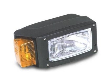 Komplettes vorderes Standlicht, abgeblendet, Fernlicht, Blinker - links