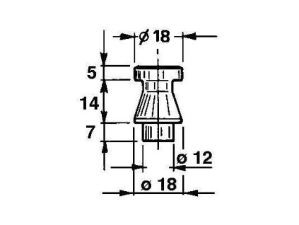 Messerbolzen Typ Fahr