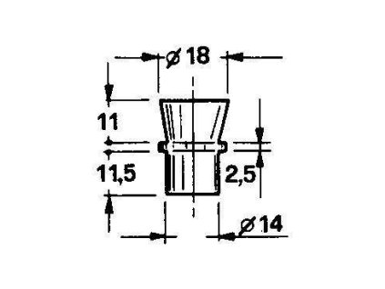 Messerbolzen Typ Galfre