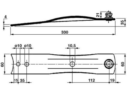 Klingenhalter Typ Bellon 170