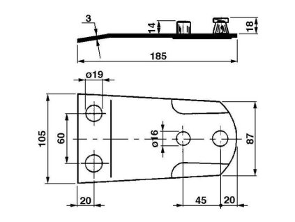 Klingenhalter Typ Fella