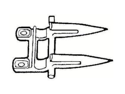 Massey Ferguson, Doppelfinger  Orig.Nr.640590M91