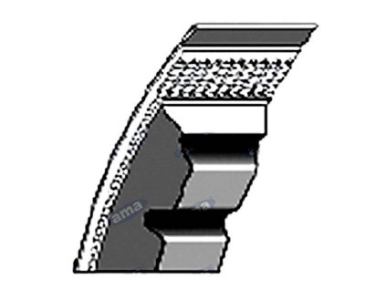 Keilriemen AVX13-1225, 12,5x1225 Le