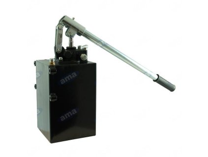 Hydraulikhandpumpe doppeltwirkend mit Tank 7l