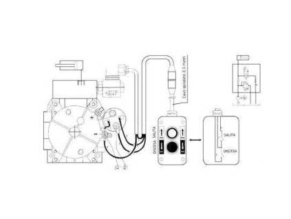 Bedienfeld des Hydroaggregats 17081
