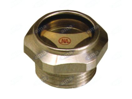 Ölstandschauglas 3/8" Aluminium
