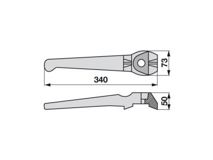 Messer geeignet für LELY - echt