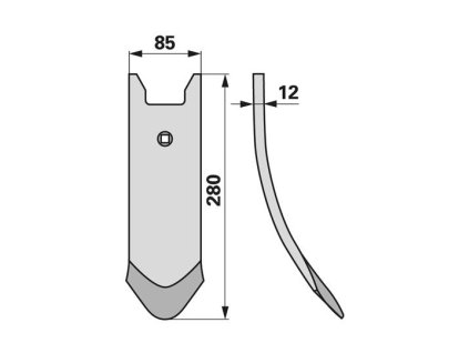 Scharspitze anstelle von Horsch