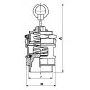 Druckbegrenzungsventil einstellbar 1"1/2