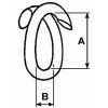 Notglied Kettennotglied Schnellverschluss  28mm