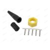 Stecker BAJ 5pin L gelb FT-77,88, MD-36
