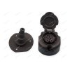 Steckdose 13 1-polig/12V Dichtung JAEGER