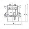 Stecker 4-poliger -  DIN 72575
