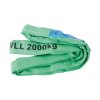 Rundschlinge, Grün, 3t, L-1 Meter, Breite-57mm2To, L-1,5 m, Breite-44mm