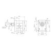 Rexroth GR2 Zahnradpumpe, 5,5 cc, rechtsdrehend