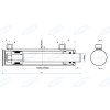 Hydraulikzylinder ohne Befestigung  40/25/450