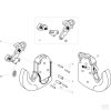 Reparatur-/Ersatzteile-Satz für Unterlenkerfanghaken,  Kat.2