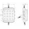 LED-Arbeitsscheinwerfer 2565lm, 16LED
