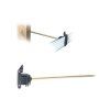 Bandisolator mit Holzgewinde, Abstand 16cm
