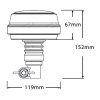 LED-Blitzleuchte 12-24V, flexibel,